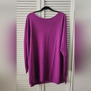 Purple Knit Sweater